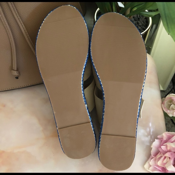 ‘Peyton’ Platforms NWOT - Embellished Slides Sz 5 - Picture 7 of 8